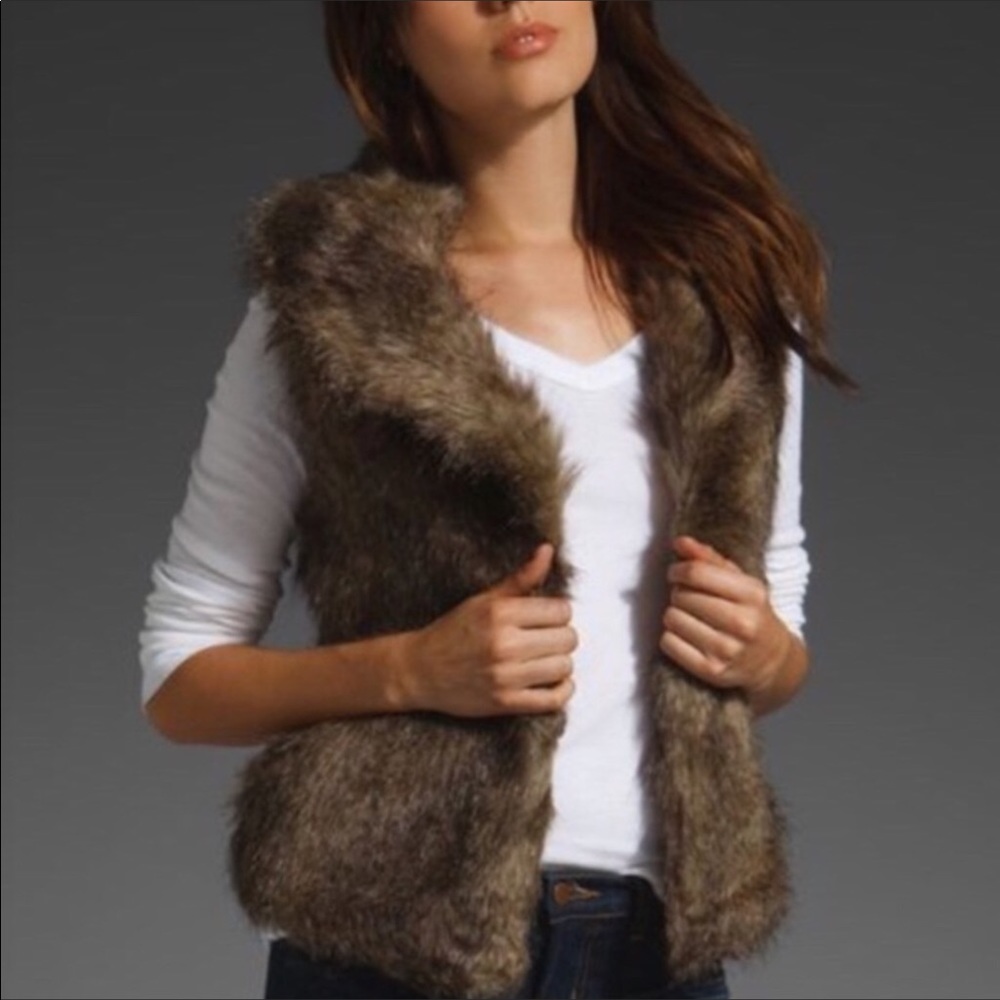 JACK Penny Lane Faux Fur Vest